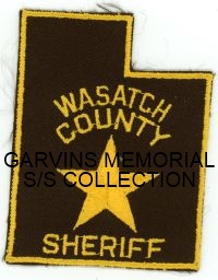 UTAH,A,WASATCH COUNTY SHERIFF 1